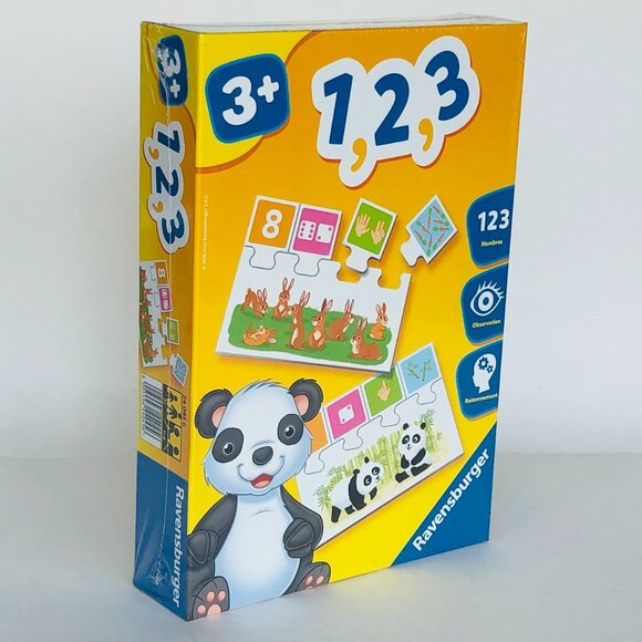 New Sealed Ravensburger Game Jeu1,2,3 (learn to count game) French - Picture 4 of 13